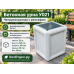 Урна бетонная четырехгранная с рельефом У021